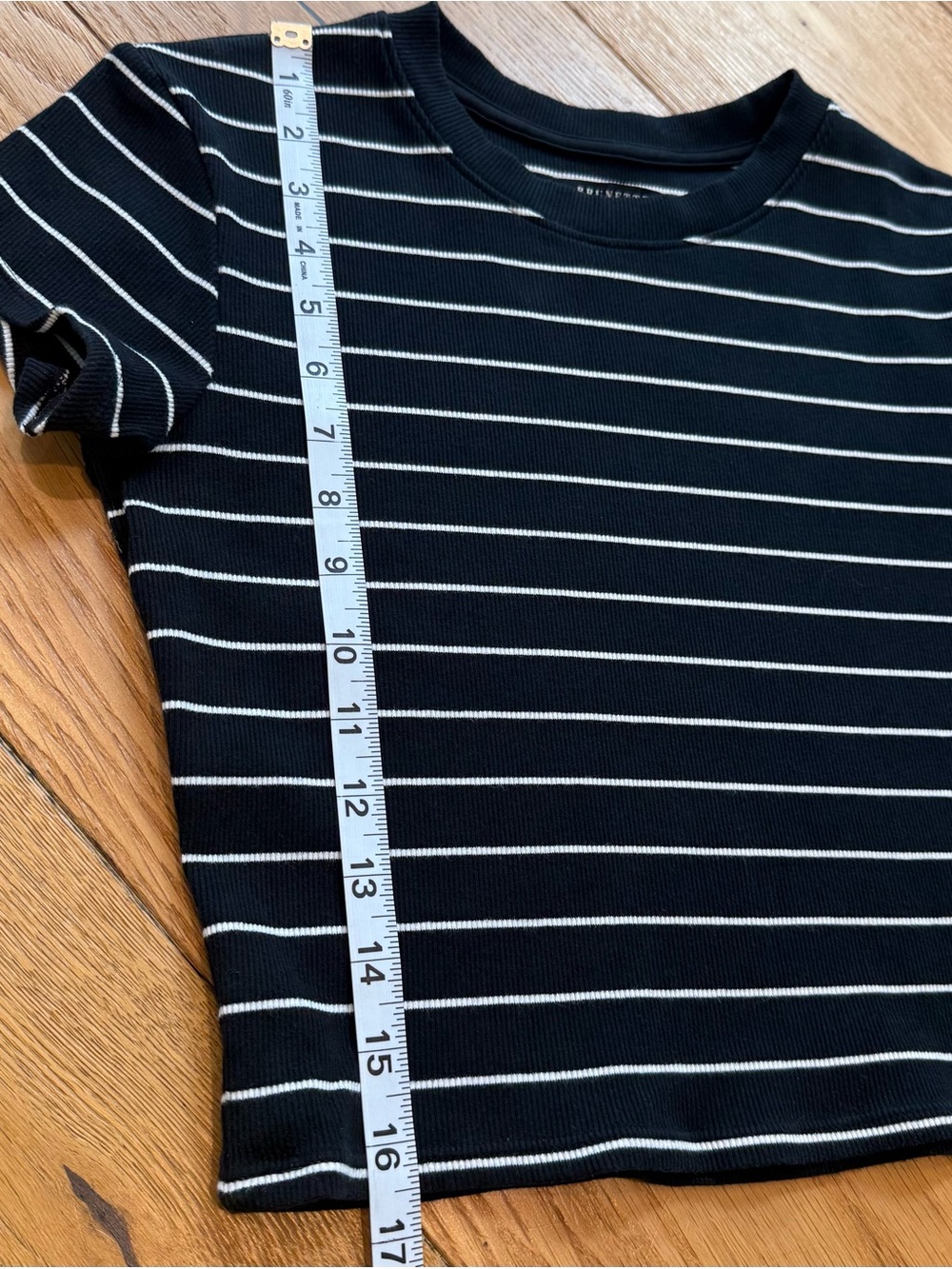 Brunette The Label ribbed T, S/M - Picture 8 of 10